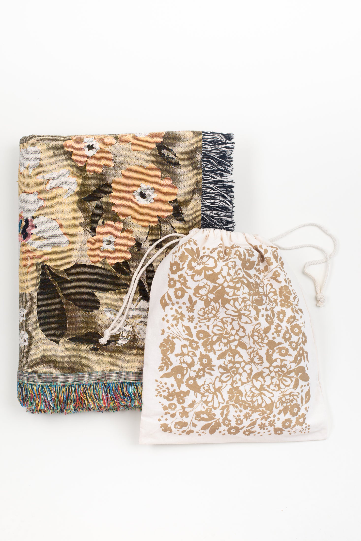 Woven Blanket | Golden Meadow – Shop Flowerie