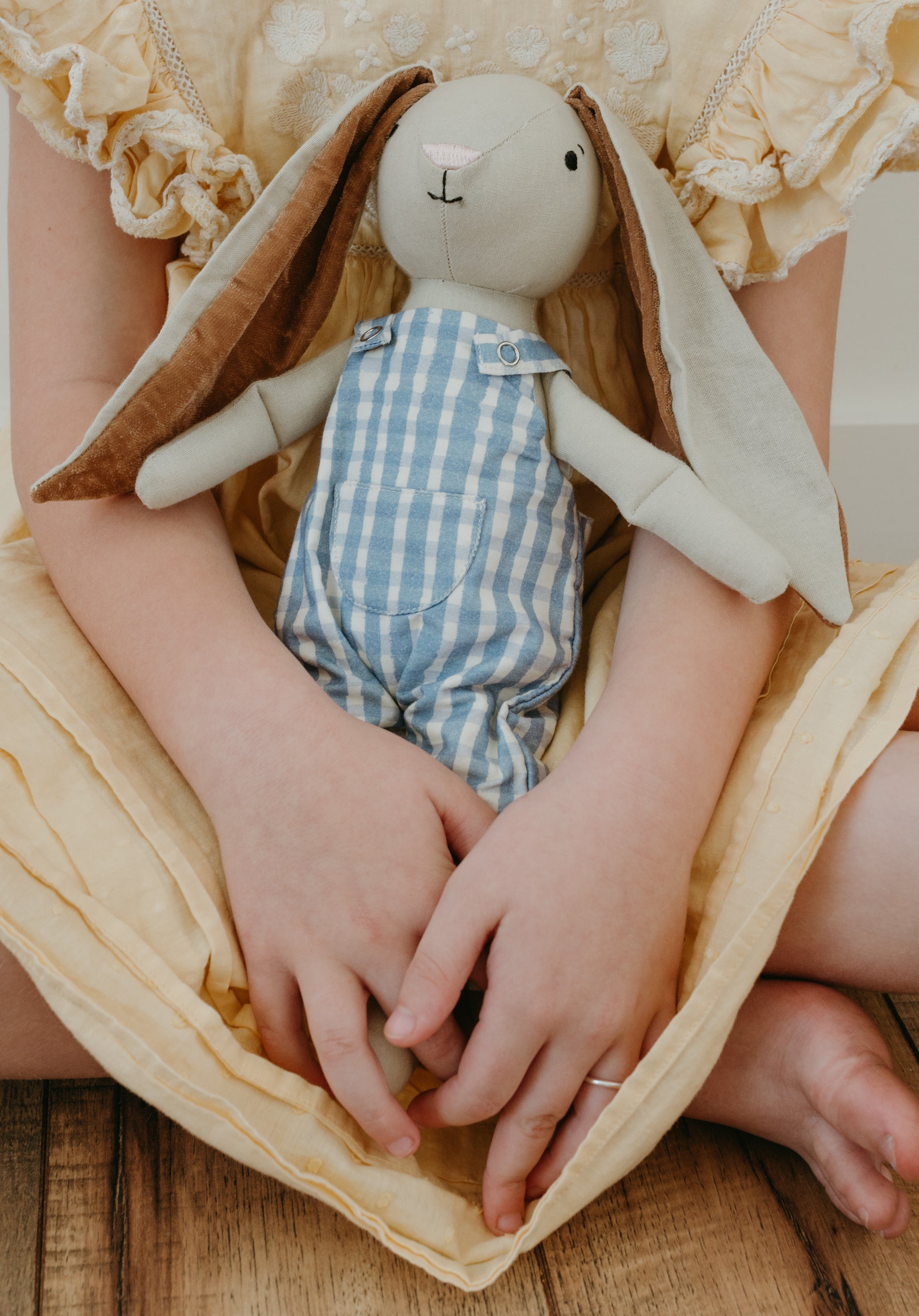 Woodrow | Softie Rabbit Doll – Shop Flowerie