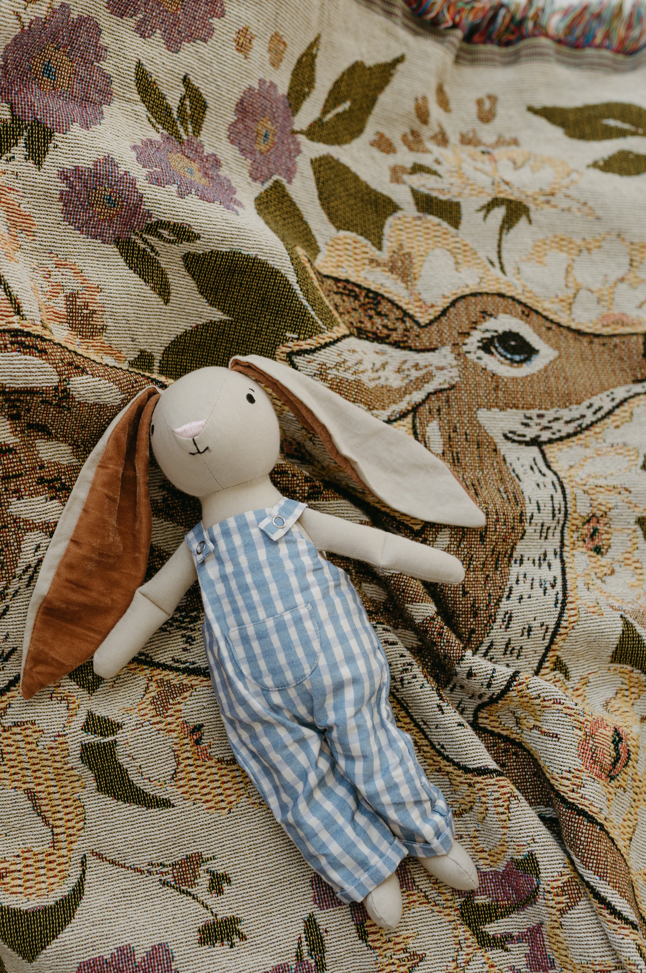 Woodrow | Softie Rabbit Doll – Shop Flowerie