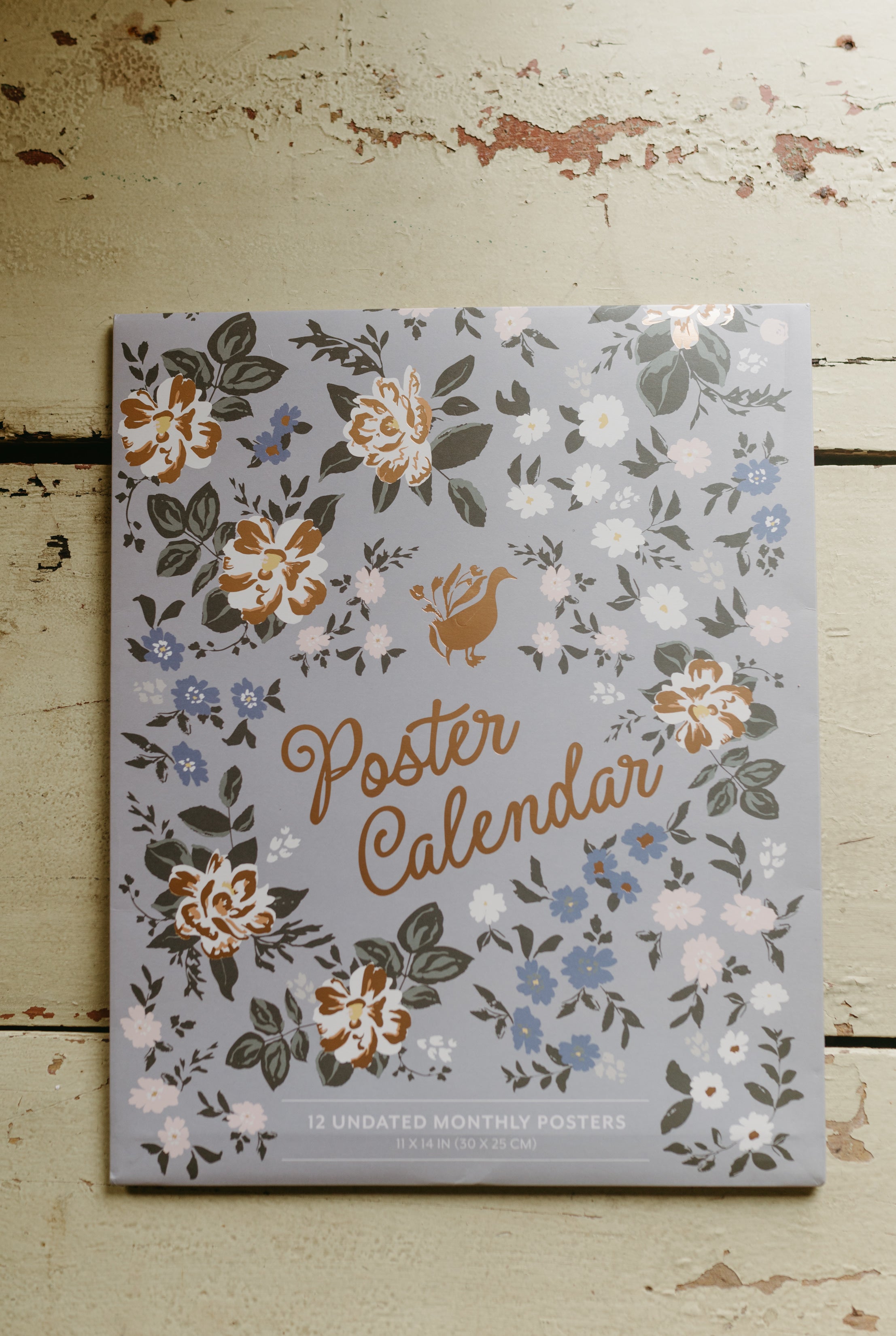 Evergreen Undated Poster Calendar – Shop Flowerie