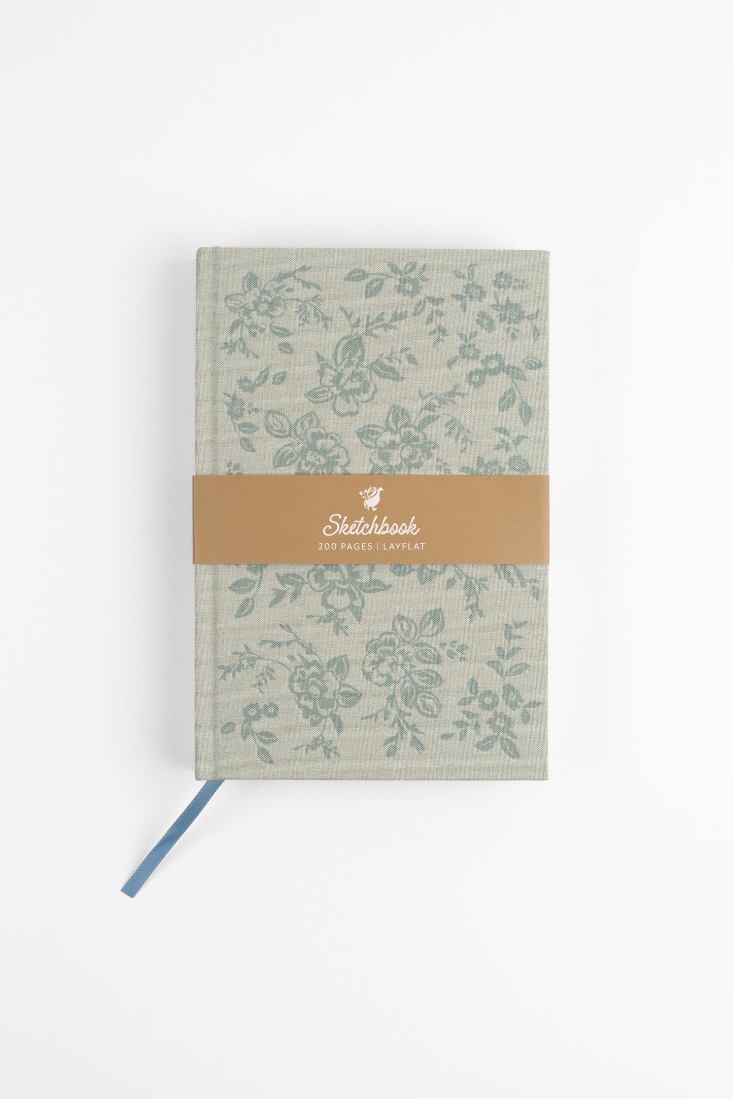 Surface Pattern Designer and Creative Entrepreneur Bonnie Christine introduces the Daydreamer Sketchbook, exclusively designed for Flowerie Shop, featuring a textured linen cover, gold foil spine, and debossed design.
